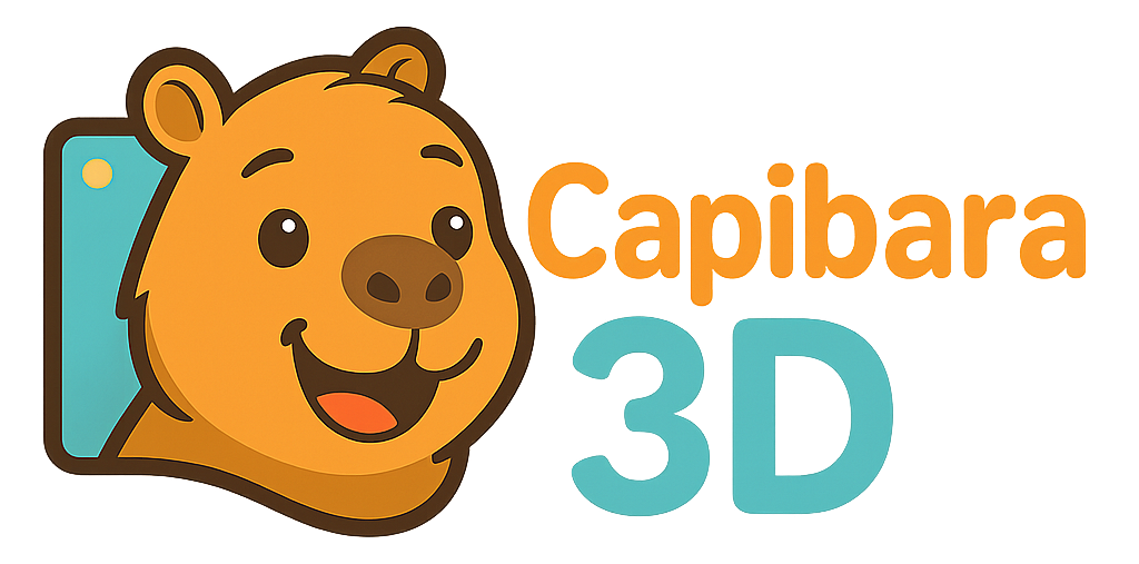 Capibara 3D Logo